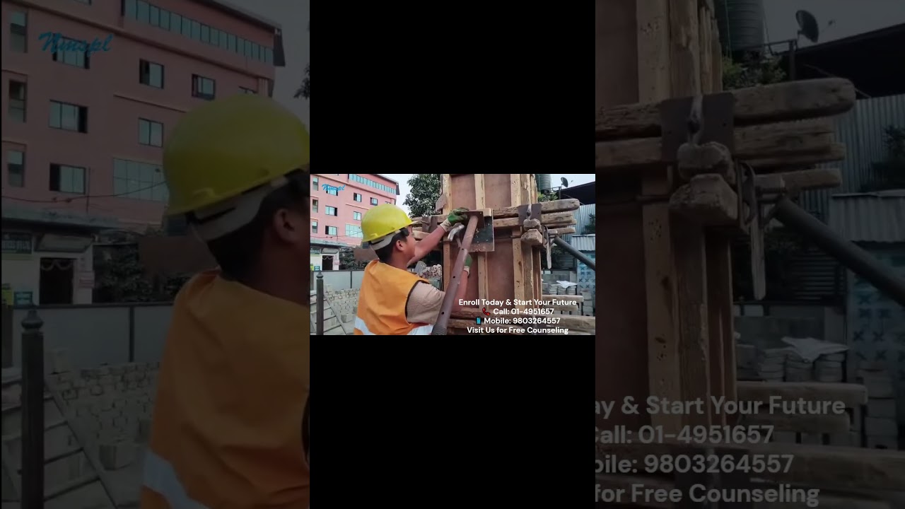 🏗️ NMSPL is now enrolling students for our professional Shuttering Carpentry training!