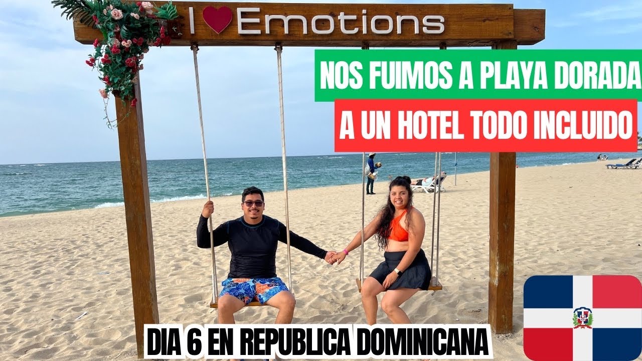 DIA 6 EN RD 🇩🇴 NOS FUIMOS DE NUEVO A LA PLAYA A UN HOTEL TODO INCLUIDO Y DISFRUTAMOS AL MÁXIMO