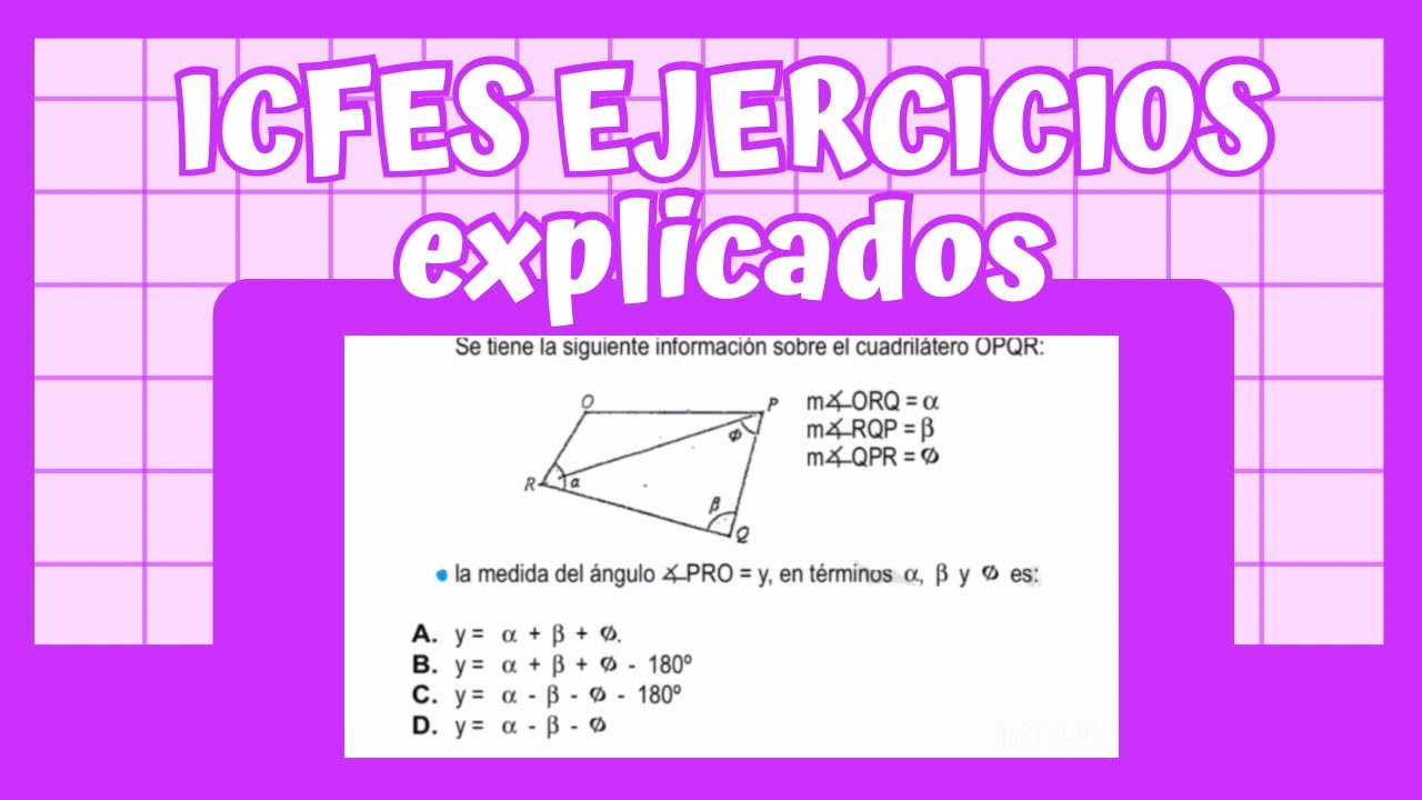 EJERCICIO ICFES SABER 11 GEOMETRÍA