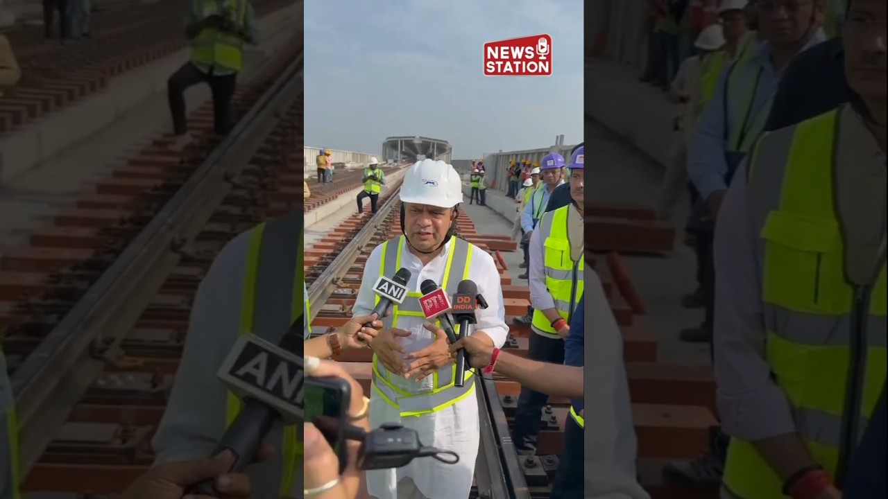 India&rsquo;s First Bullet Train Project on Track; Surat&ndash;Bilimora Section to Open in 2027 @NewsStation