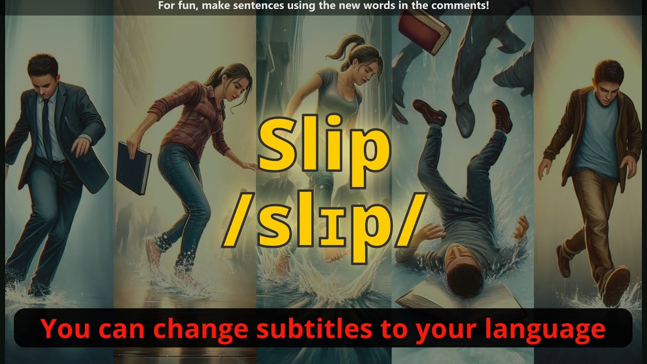 Slip meaning with 5 examples