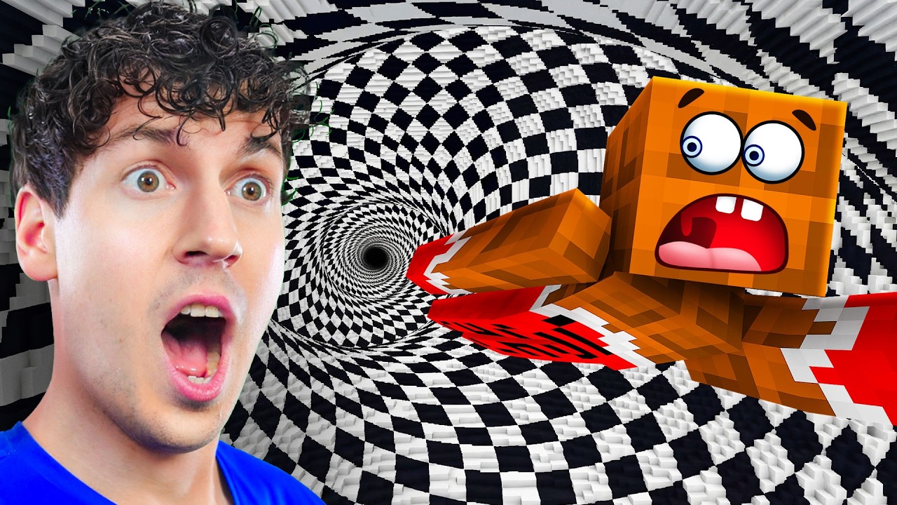 НАС ПОГЛОТИЛИ ИЛЛЮЗИИ!😱 МИР ФОКУСОВ В МАЙНКРАФТ!