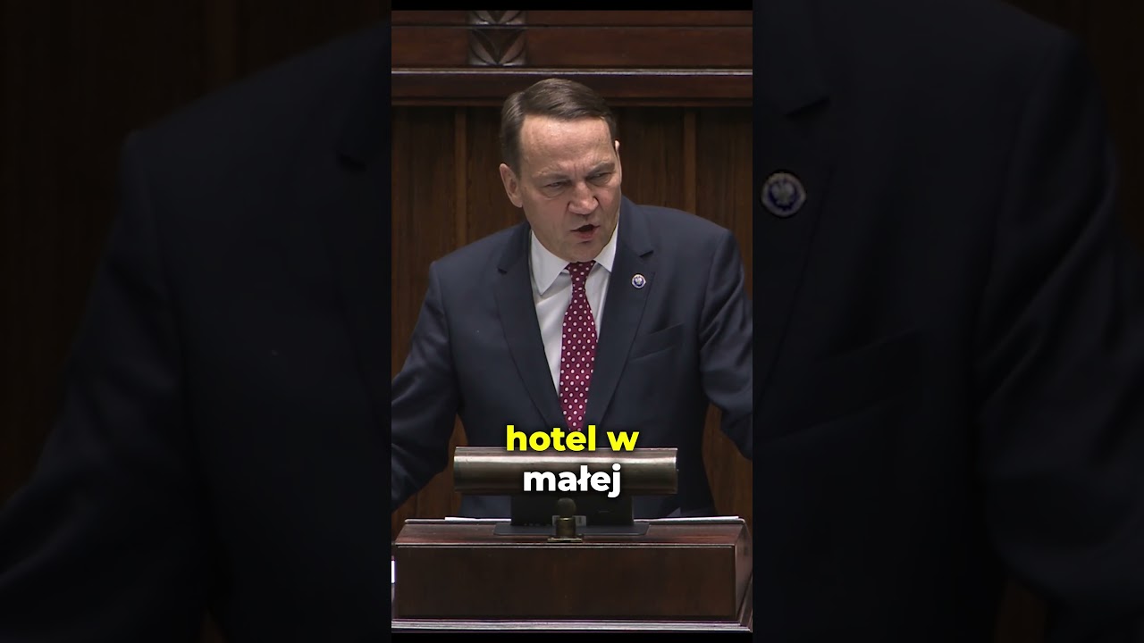 &bdquo;Genialna&rdquo; inwestycja PiS. 💬 Wicepremier Radosław Sikorski #Sejm 👇#ExposeMSZ