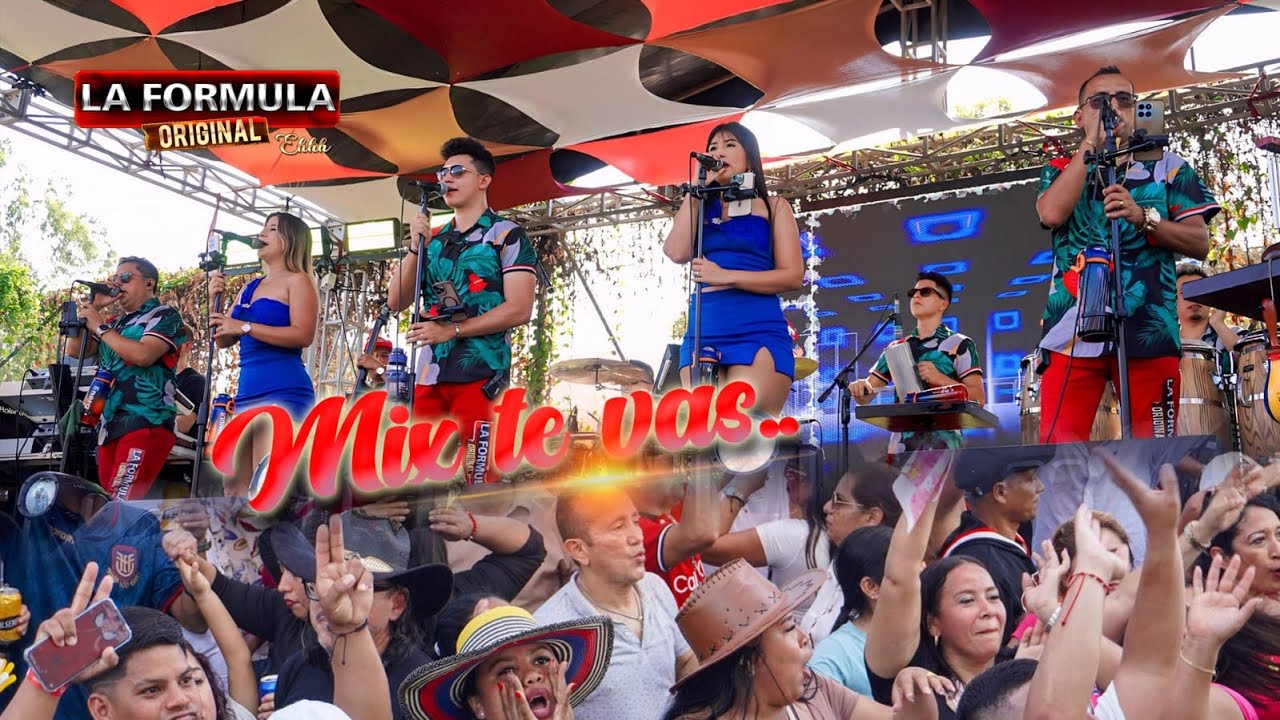 Mix Te Vas - La Formula Original / En Vivo (Parroquia Los Lojas📌)
