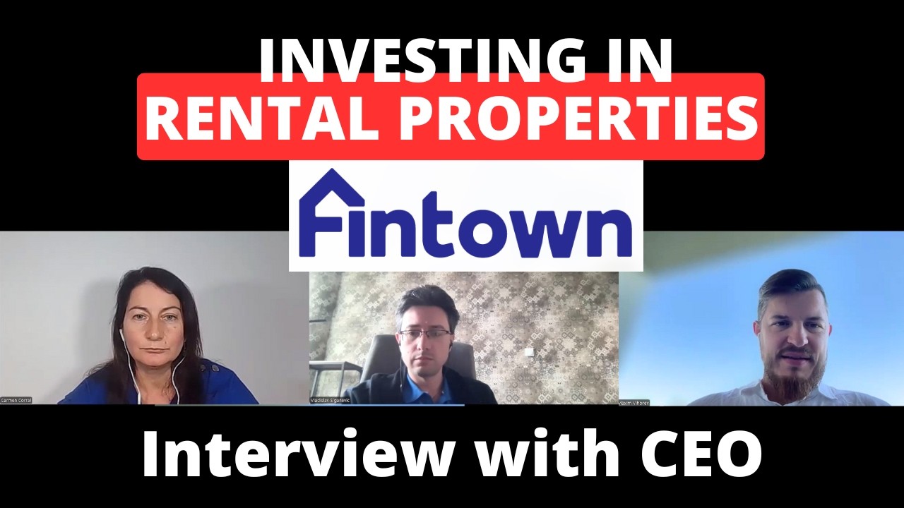 FINTOWN 🏠 Interview with the CEO 🏠 REAL ESTATE investment platform in VACATION RENTALS