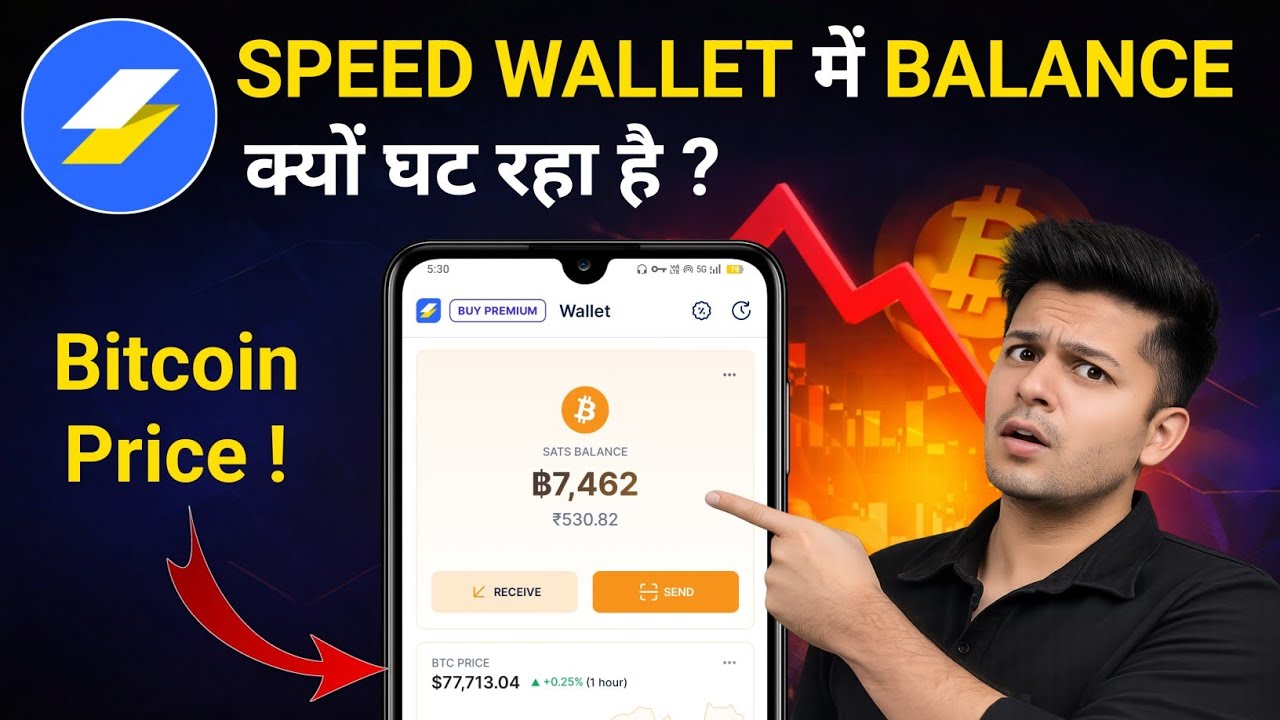 Speed wallet balance decrease problem 🤔 | Bitcoin price today | Speed wallet bitcoin withdrawal