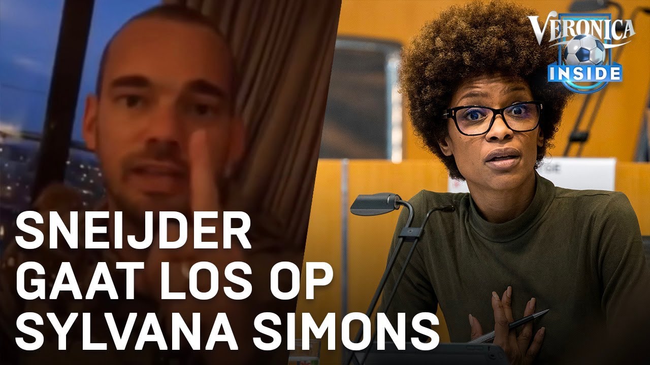 Sneijder haalt uit naar Sylvana Simons: 'Ga naar de maan en blijf daar!' | VERONICA INSIDE RADIO