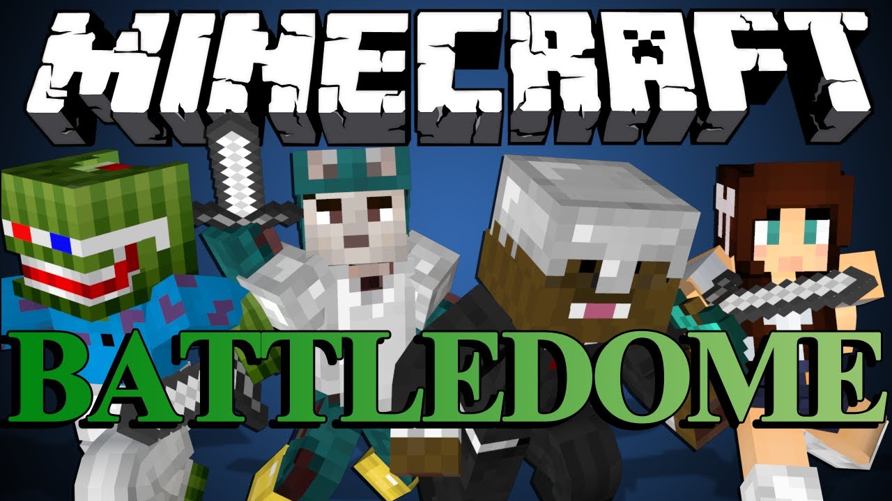 COMPLETE DOMINATION Minecraft BattleDome (Nexus) w/ Bashur, AshleyMariee and Will! | JeromeASF