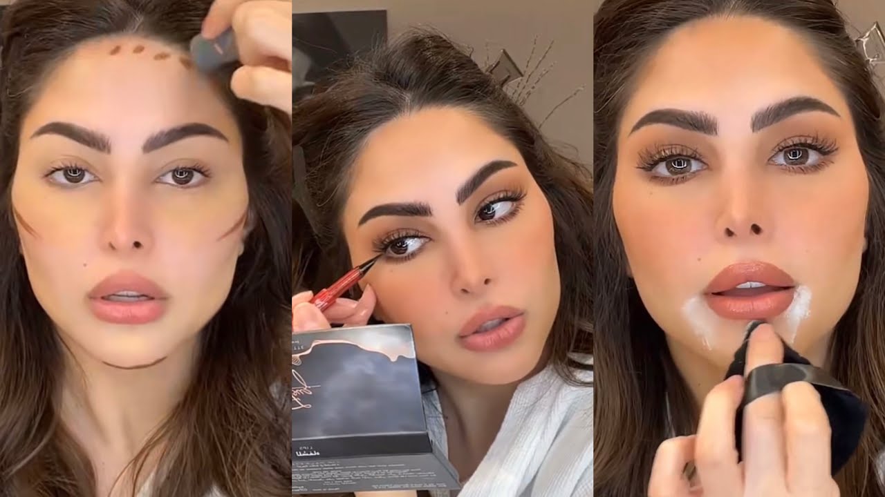 تتوريال ميكب بني ناعم للغبقات و المناسبات 💄فوز الفهد