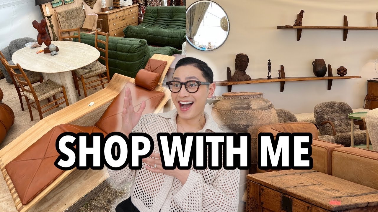 ANTIQUE & VINTAGE DECOR * FURNITURE SHOPPING AT ROUND TOP TEXAS