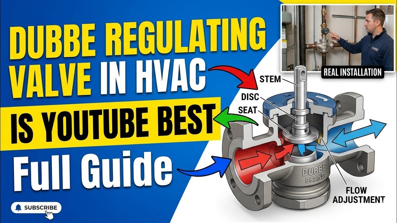 Double regulating valve DRV