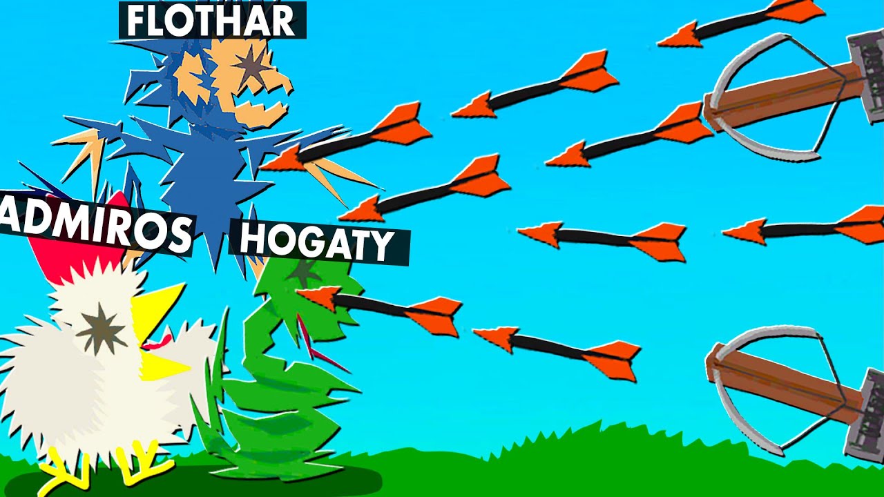 EKIPOWY POJEDYNEK w Ultimate Chicken Horse, ale WSZYSTKO JEST 100x SZYBSZE