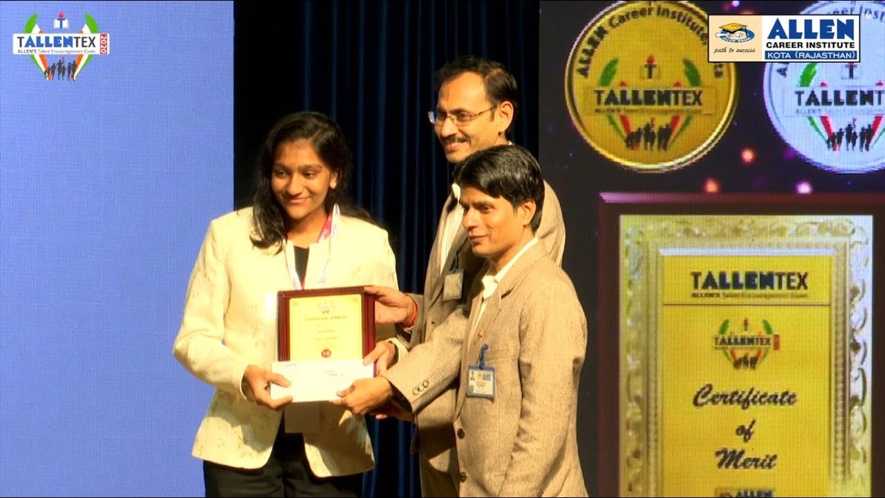 TALLENTEX 2020 SPS | Success Power Session | National Level Reward Ceremony [Class 10 Rank 4 to 10]