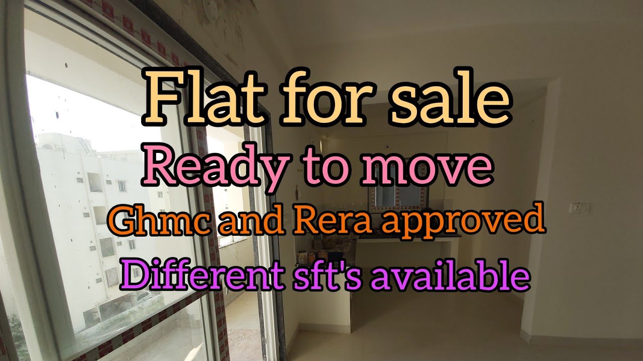 2 Bhk Flat For Sale In Hyderabad || Ready To Move || 50mts From Main Road || Code:Par-112.