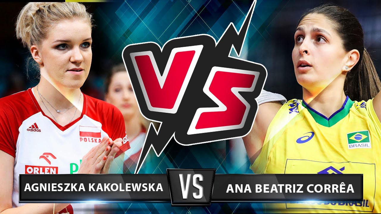 Agnieszka Kakolewska vs Ana Beatriz Correa | Who is the BEST for you? | Monster blocks | VNL 2019 |