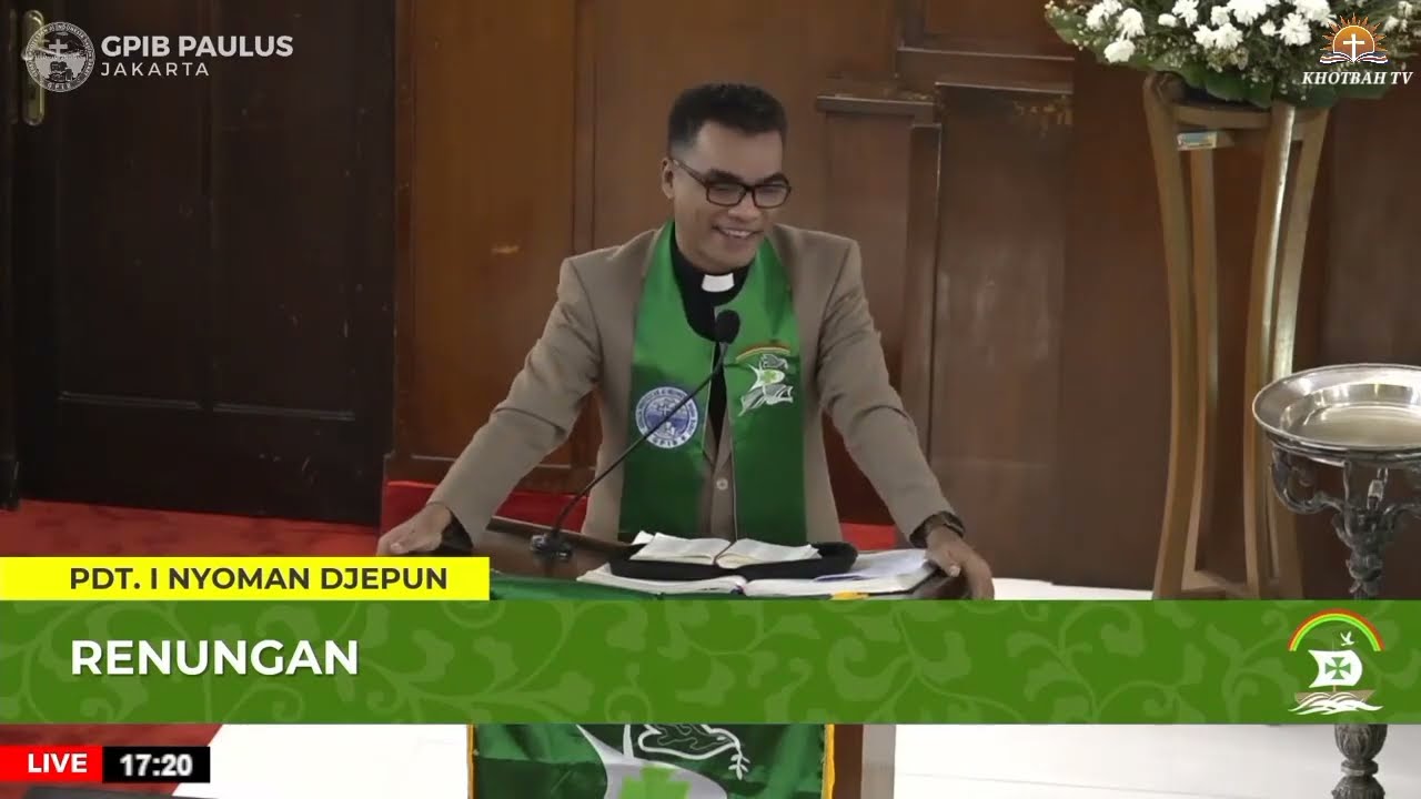 Khotbah Ibadah Syukur Penghiburan - Mazmur 23:1-6 | Pdt. I Nyoman Djepun, M.Th