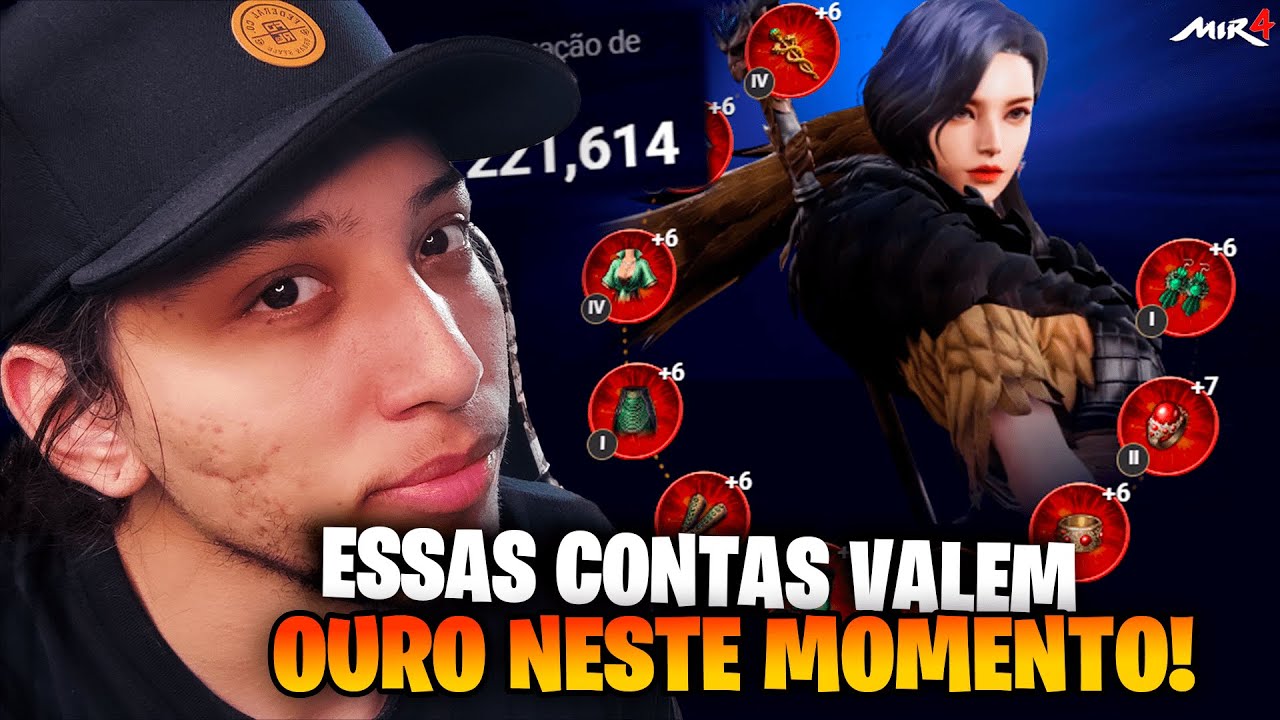 QUEM DIRIA! SE VOC&Ecirc; TEM UMA CONTA ASSIM, APROVEITA FARMAR AGORA! 💎  MIR4 GLOBAL