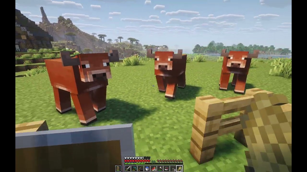 Minecraft Relaxing Longplay Ep5-Upgrading My Base
