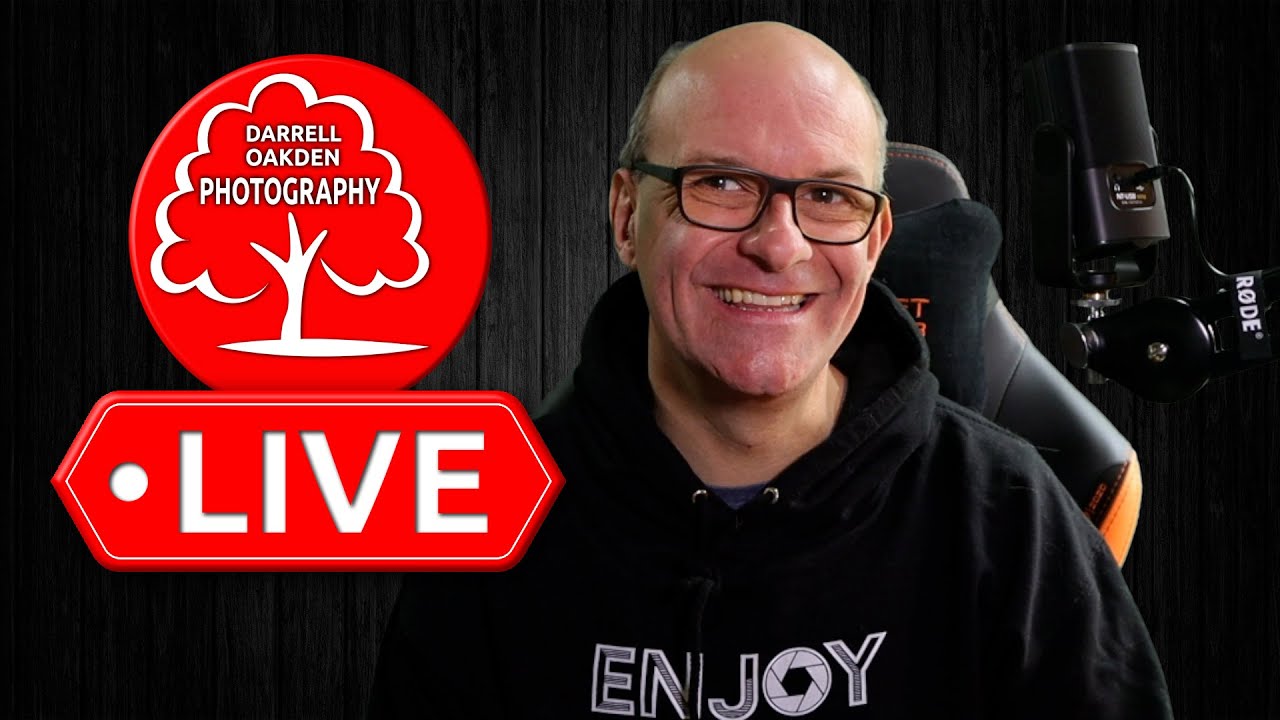 Darrell Oakden Photography Live Stream (edited) - Live stream Number 1 - 2nd June 2022