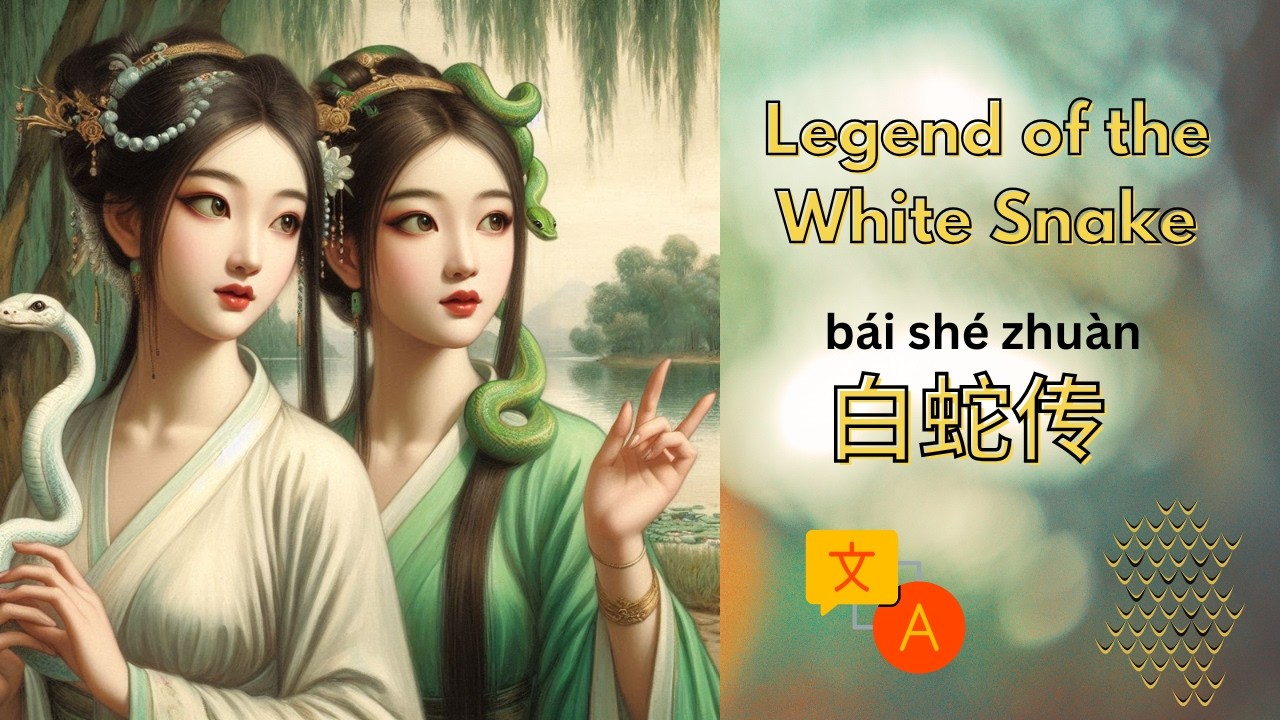 Learn Chinese through English: Legend of the White Snake | 中英双语: 白蛇传 | 中英雙語: 白蛇傳 #bilingual