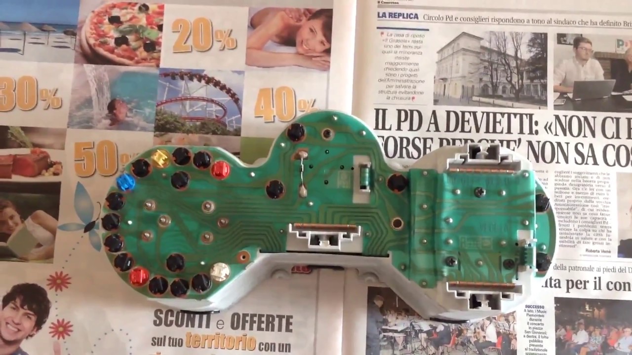 barchettisti sabaudi - riparazione quadro strumenti (prima parte)