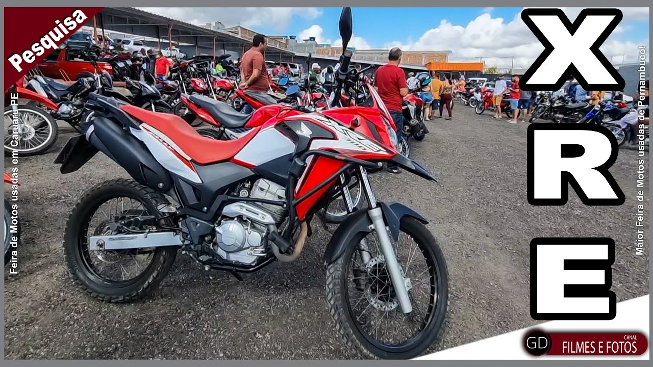 Feira de Motos usadas em Caruaru PE | Pesquisa moto XRE 300cc