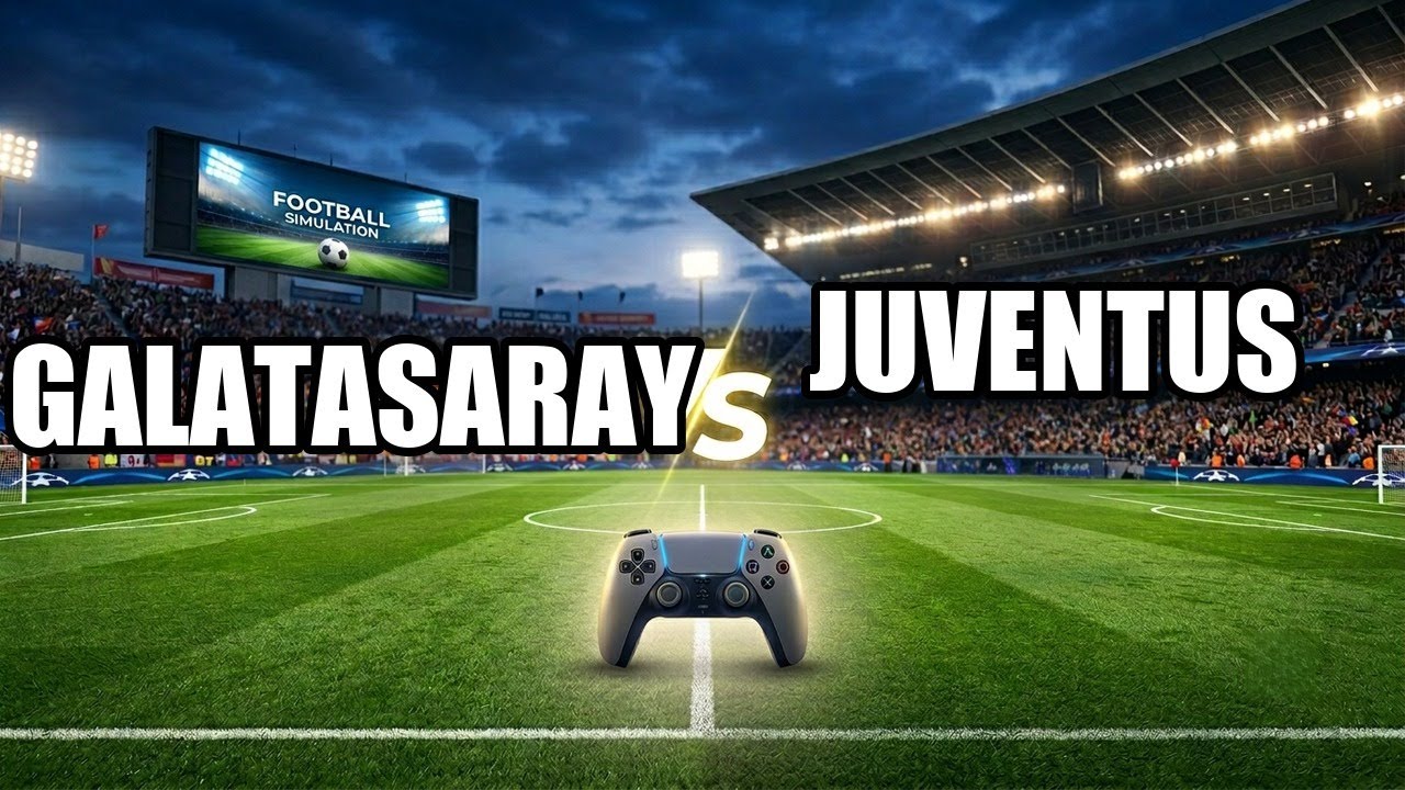 Galatasaray vs Juventus - UEFA Champions League 25/26 Goals and Highlights | Pes 21 Gameplay