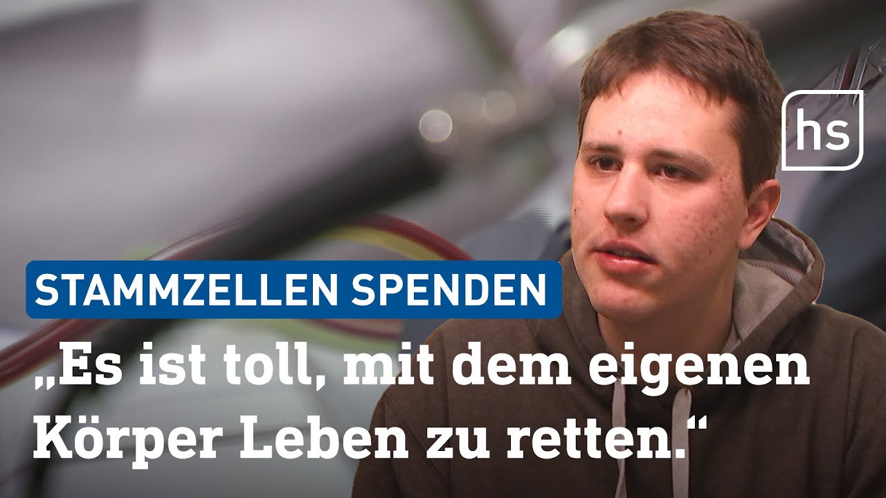 DKMS schlägt Alarm: Stammzellenspender werden dringend gesucht | hessenschau