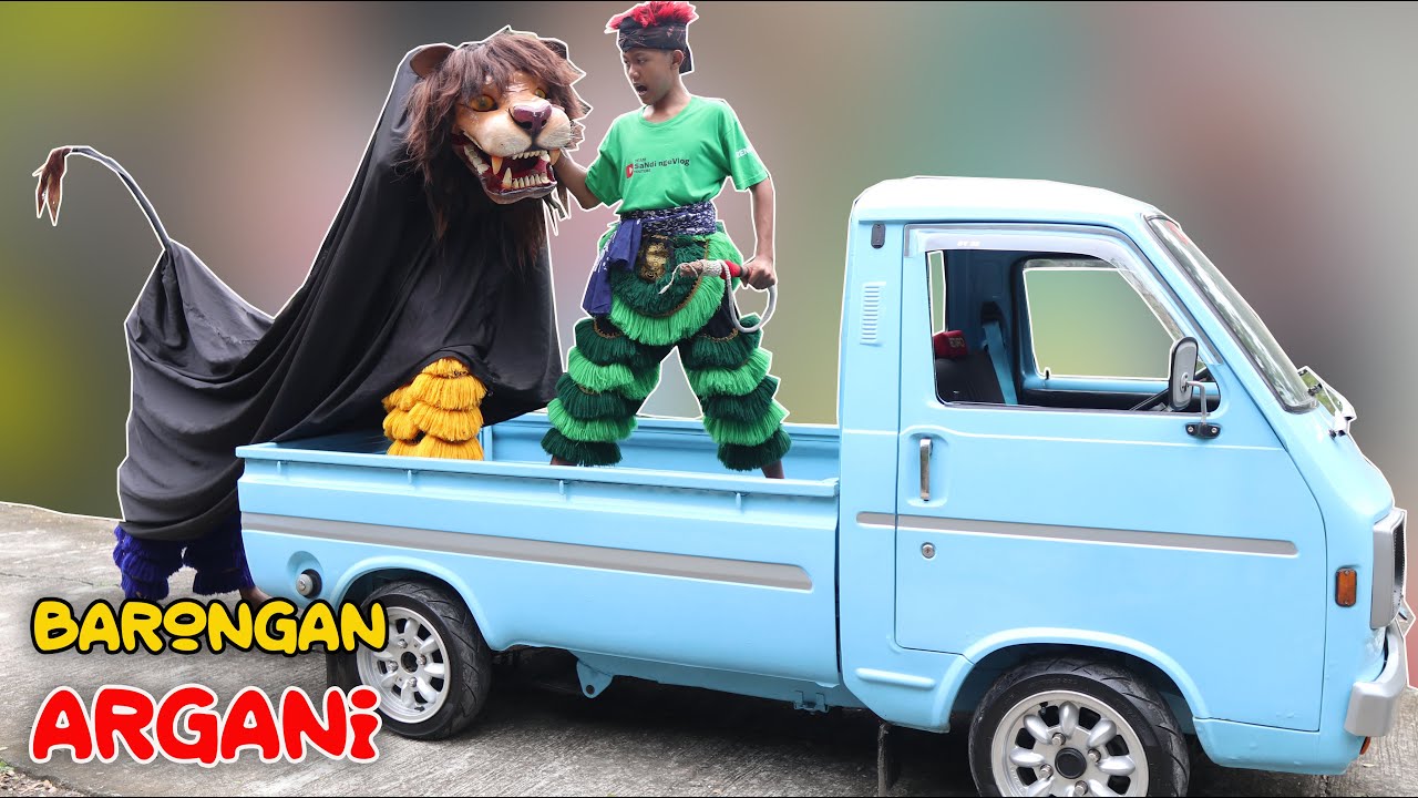 film pendek | BARONGAN GALAK ARGANI LEPAS!! satu kampung kabur semua menerkam sapi [ Ngakak poll ]