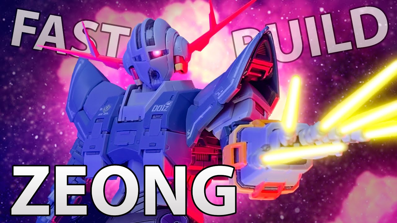 RG 1/144 MSN-02 ZEONG  | Fast Build