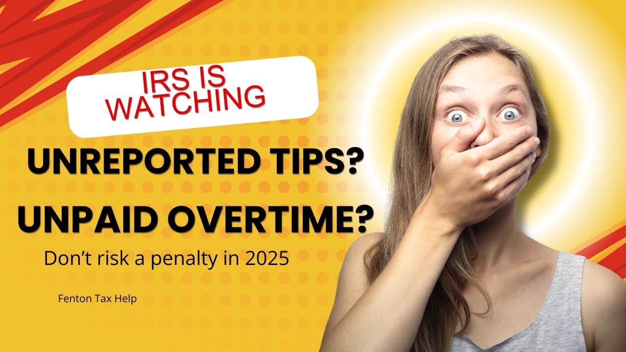 Think the IRS Won't Notice a Few Underreported Tips or Missing Overtime Hours