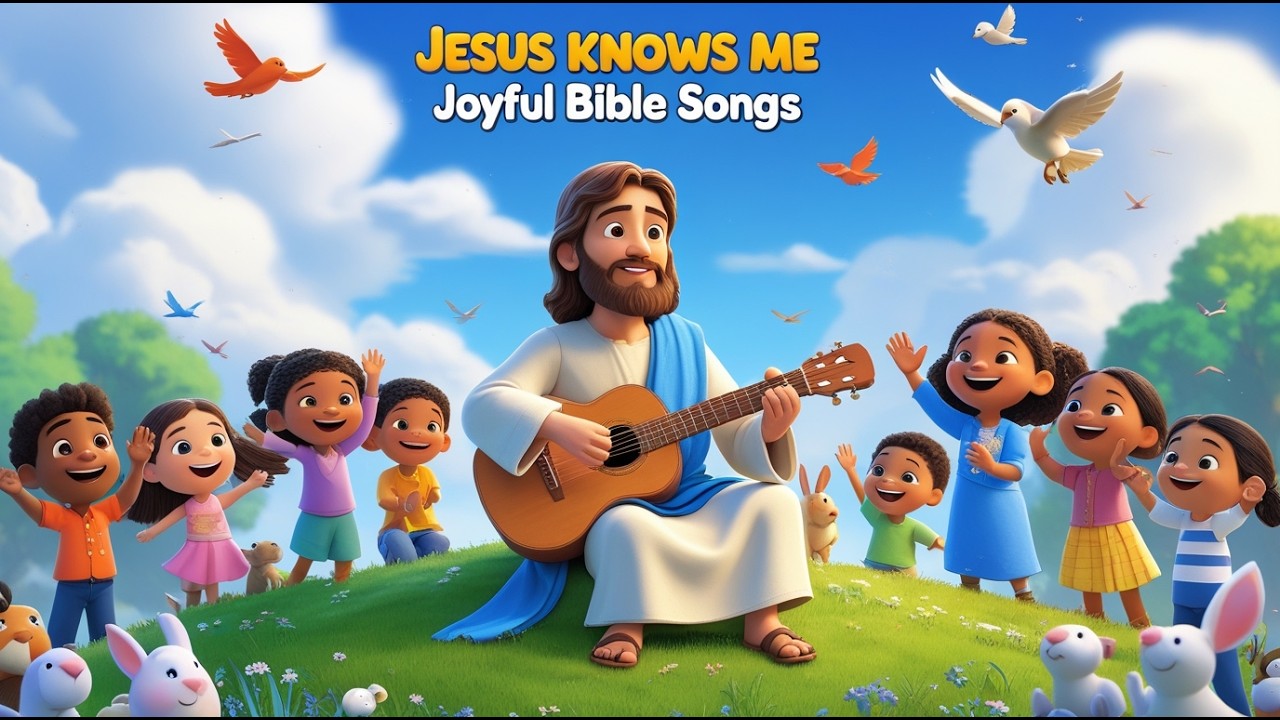 Christian Music for Children Kids Bible Songs | Jesus Knows Me Very Well | Age 3-8 Worship & Praise