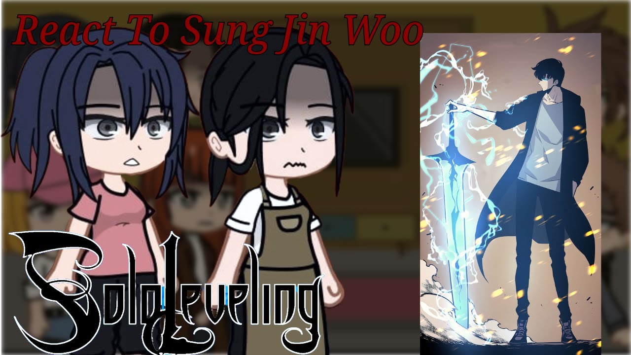 Solo Leveling React to Sung Jin Woo || Solo Leveling || Gacha React ||
