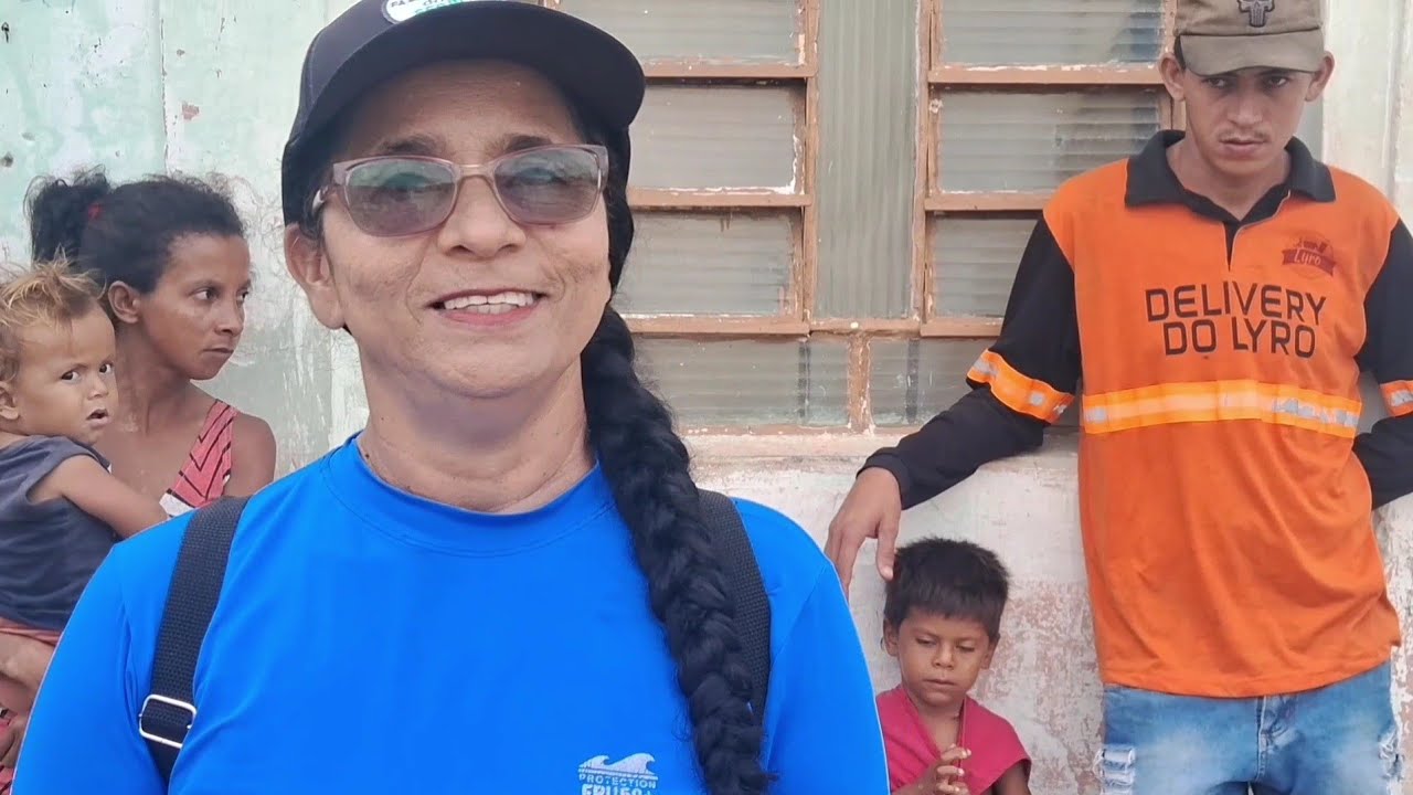 Entrega de cesta básica pra Fabiana e família em Jatobá município de Belmonte PE 