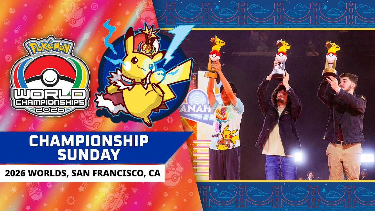 Championship Sunday | 2026 Pok&eacute;mon World Championships