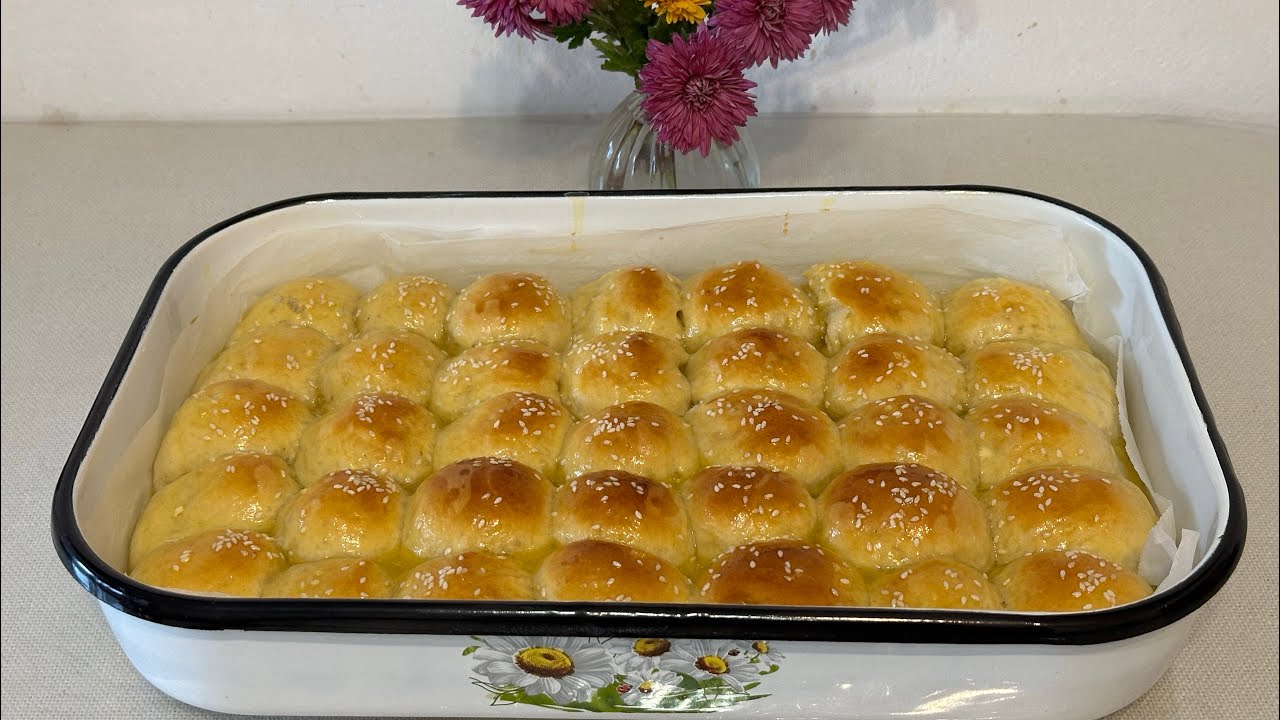 Домашни Милинки - yöresel Bulgaristan poğaçası - traditional Bulgarian cakes