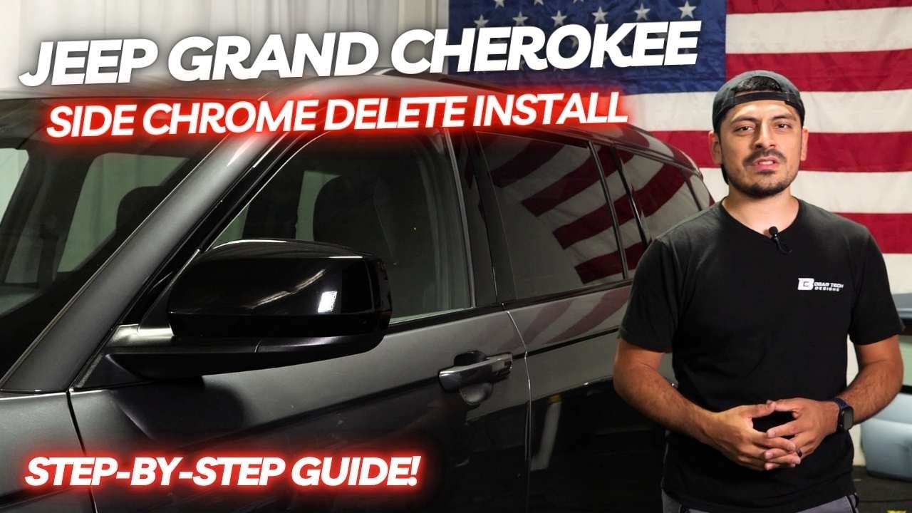 Jeep Grand Cherokee L (2021-2025) Side Chrome Delete Installation