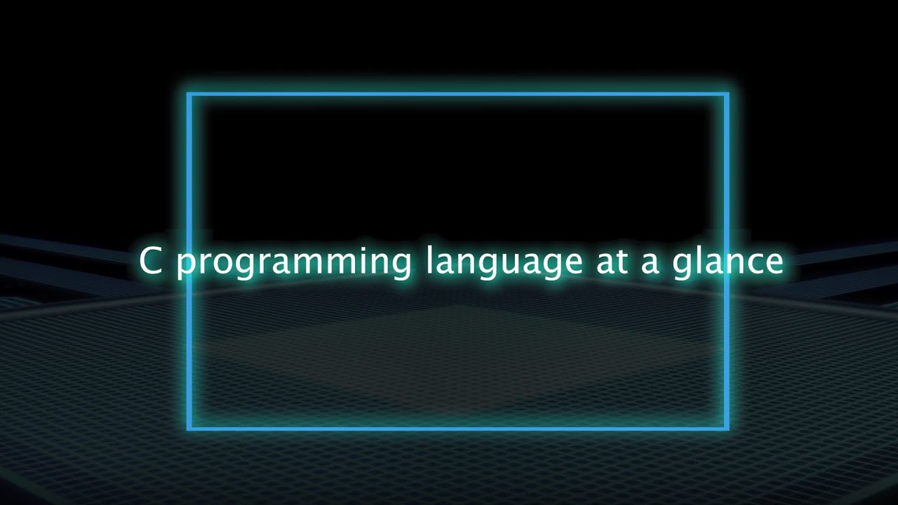 [UNИX] HSE - ProgrammingOS - 08: C programming language at a glance