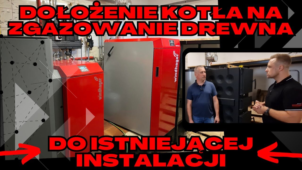 KOCIOŁ NA ZGAZOWANIE DREWNA + PELLET | DLACZEGO KLIENT DOŁOŻYŁ KOLEJNY KOCIOŁ? #hybryda #bufor 1/2