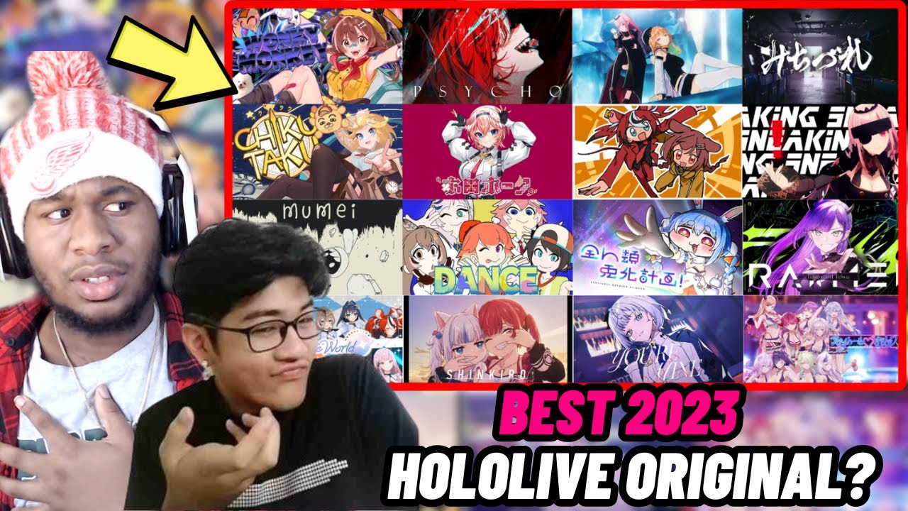 Reviewing ALL The Best Hololive 2023 Original Songs [Ft. Ethan AF]