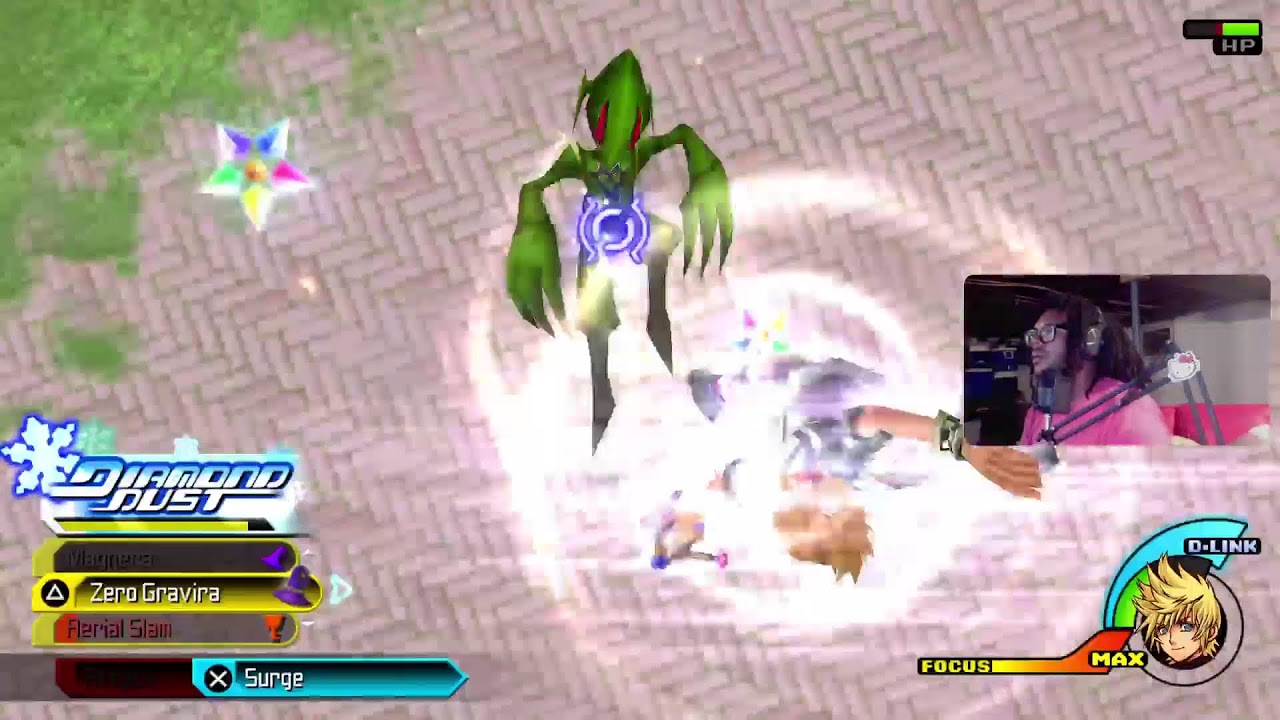 Kingdom Hearts Birth By Sleep (LIVE:06) ZERO BELOW ME  #S3BURNINHEAVEN #kawakamiremix
