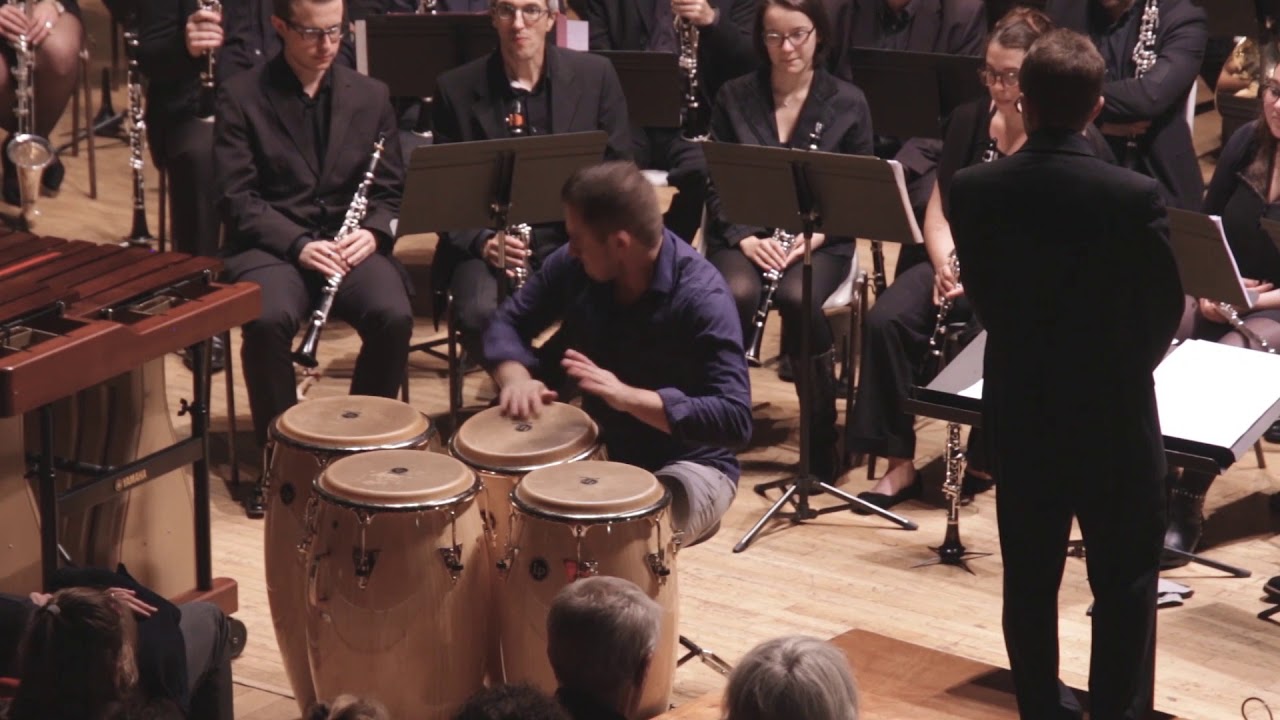 INTERMEZZO de Jean-Michel MAURY pour MARIMBA et Orchestre d'harmonie (Soliste : Julien GARIN)