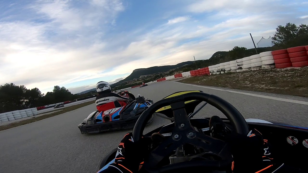 Adelantando a 18 pilotos en Karting Castellolí 31/12/2020