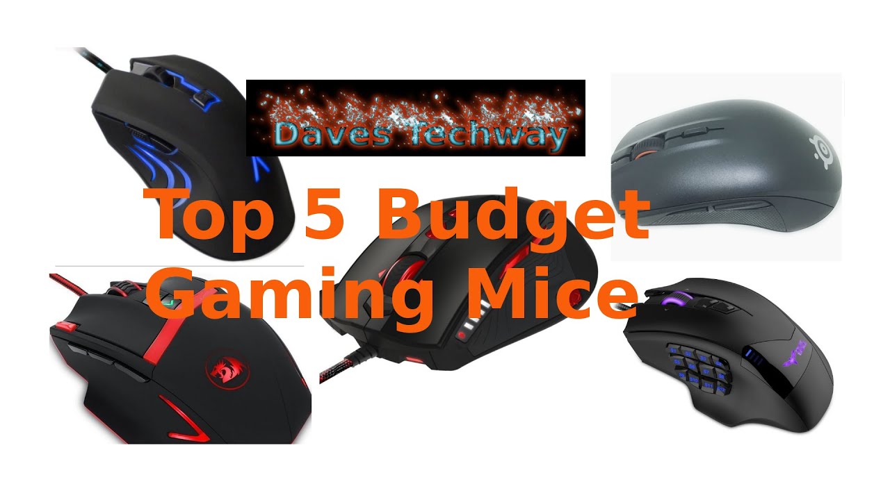 Top 5 Budget  Gaming Mice