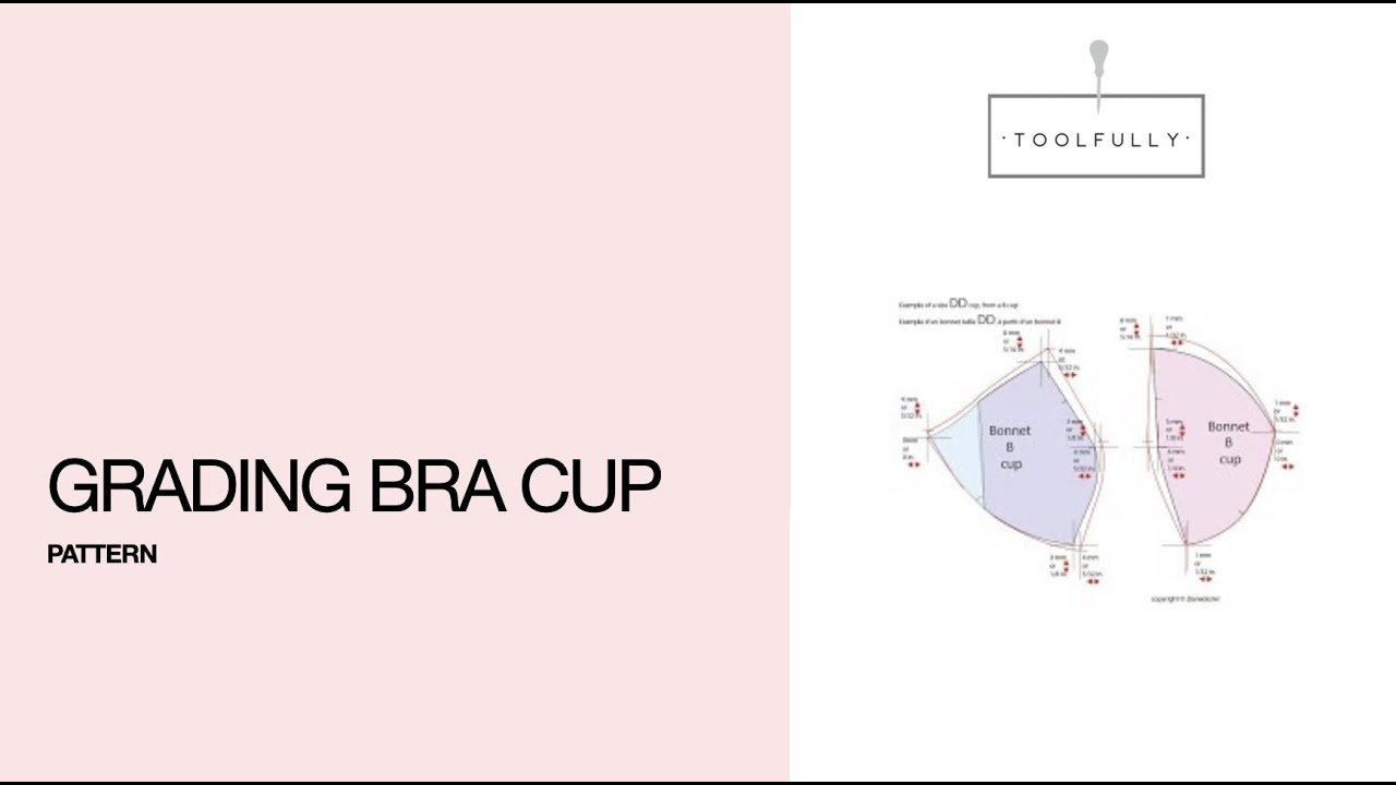 Grading the Bra Cup. From AA to G+