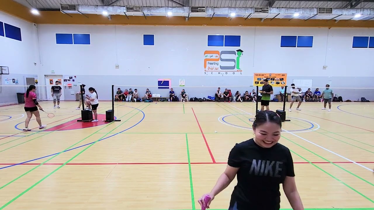 Nathan/Bianca VS Ian/Thel (11 March 2026 : Wednesday Group Mini Katuwaan) #qatarbadminton