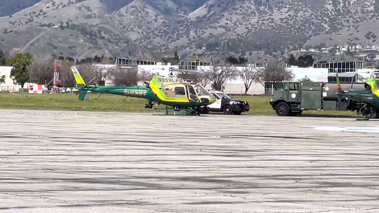 Los Angeles la county sheriffs department helicopter n959la