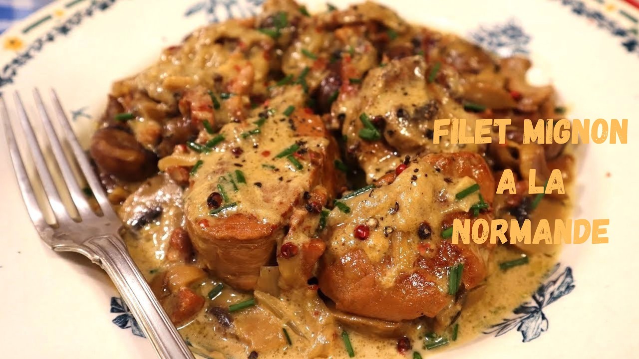 Mon FILET MIGNON à la Normande, braisé au cidre - Mère Mitraille - Gourmandises TV