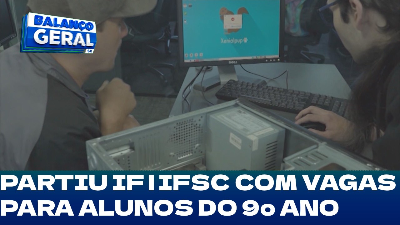 Educação Gaspar: partiu IF | IFSC com vagas para alunos do 9º ano
