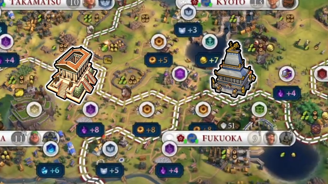 CRAZY START TO A CIV 6 TOURNAMENT!! | Civ VI Multiplayer Hojo Tokimune Full Game